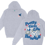 Pretty Girls Like Baseball [LAD] | Hoodie