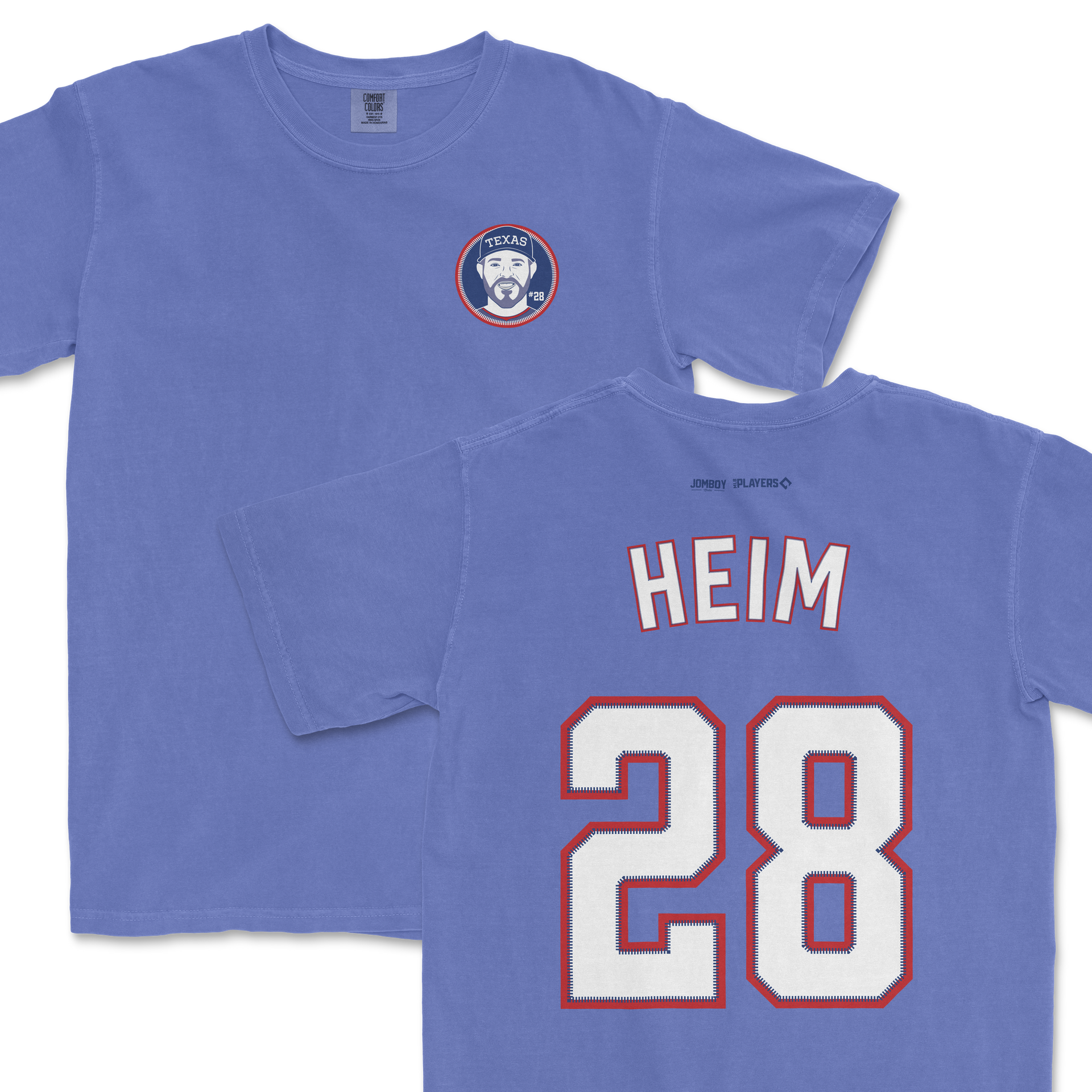 Jonah Heim Shirsey | Comfort Colors Tee | Premium Quality | Fade