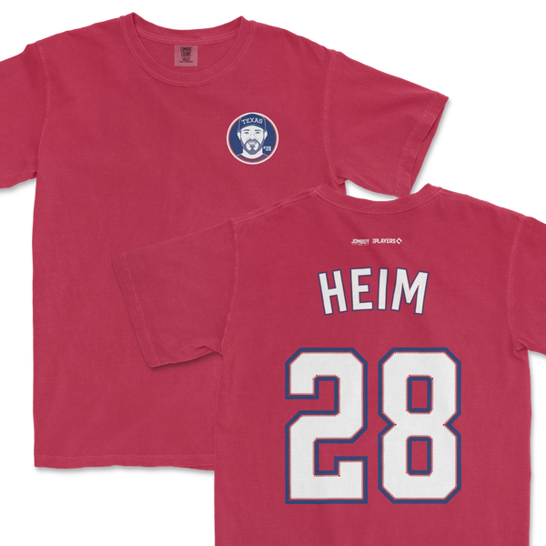 Jonah Heim Shirsey | Comfort Colors Tee | Premium Quality | Fade