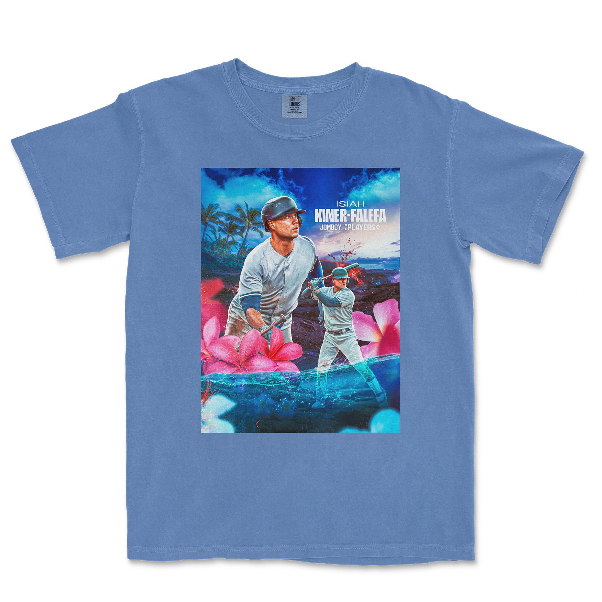 Light Blue Unisex Essential Vintage T-Shirt | Charlie Hustle 06 / XL