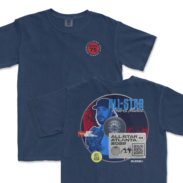 street ball all stars オールスター ゲームシャツ bboy Andres Munoz All-Star 2025 | Premium Comfort Colors Shirt | Jomboy