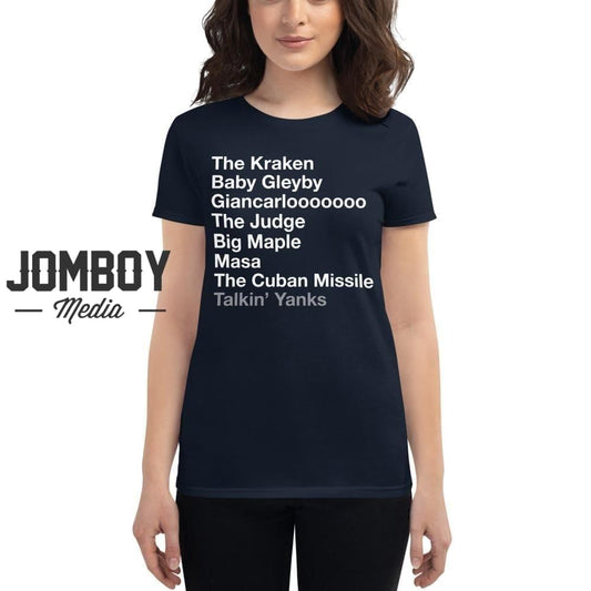 2020 Yanks List | Women's T-Shirt