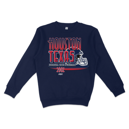 Football Time in Houston | Crewneck Sweatshirt