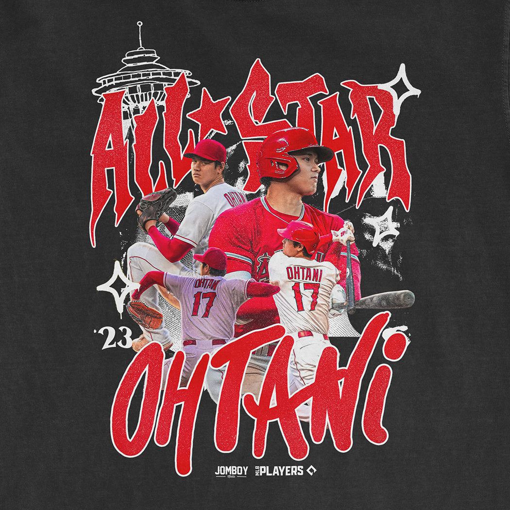 Shohei Ohtani Red Used Youth XL Jersey