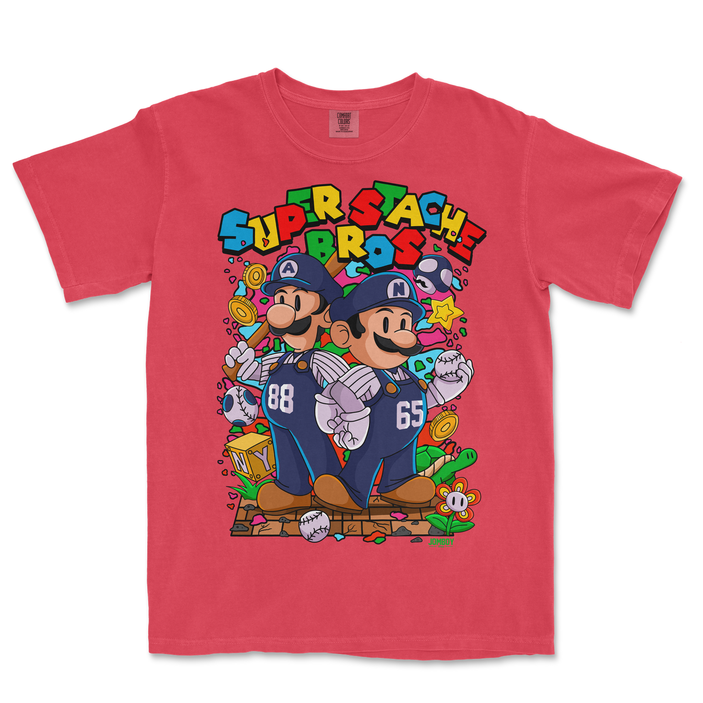 Super Stache Bros! | Comfort Colors® Vintage Tee