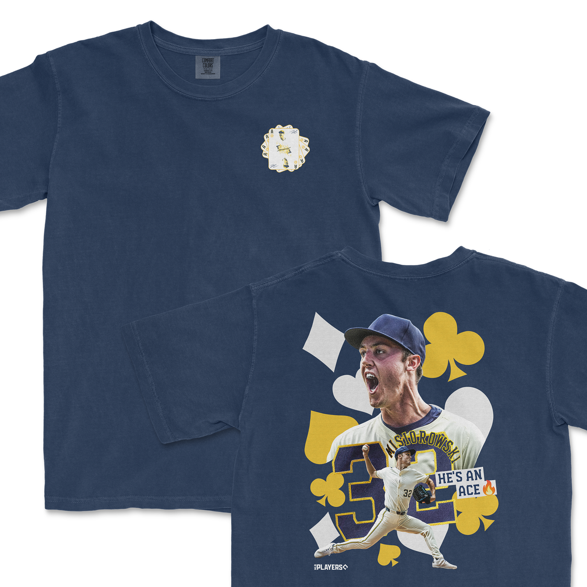 Mr.Meowskiさんのオーダー❤️ He's An Ace T-Shirt | Jacob Misiorowski | Premium Comfort Colors