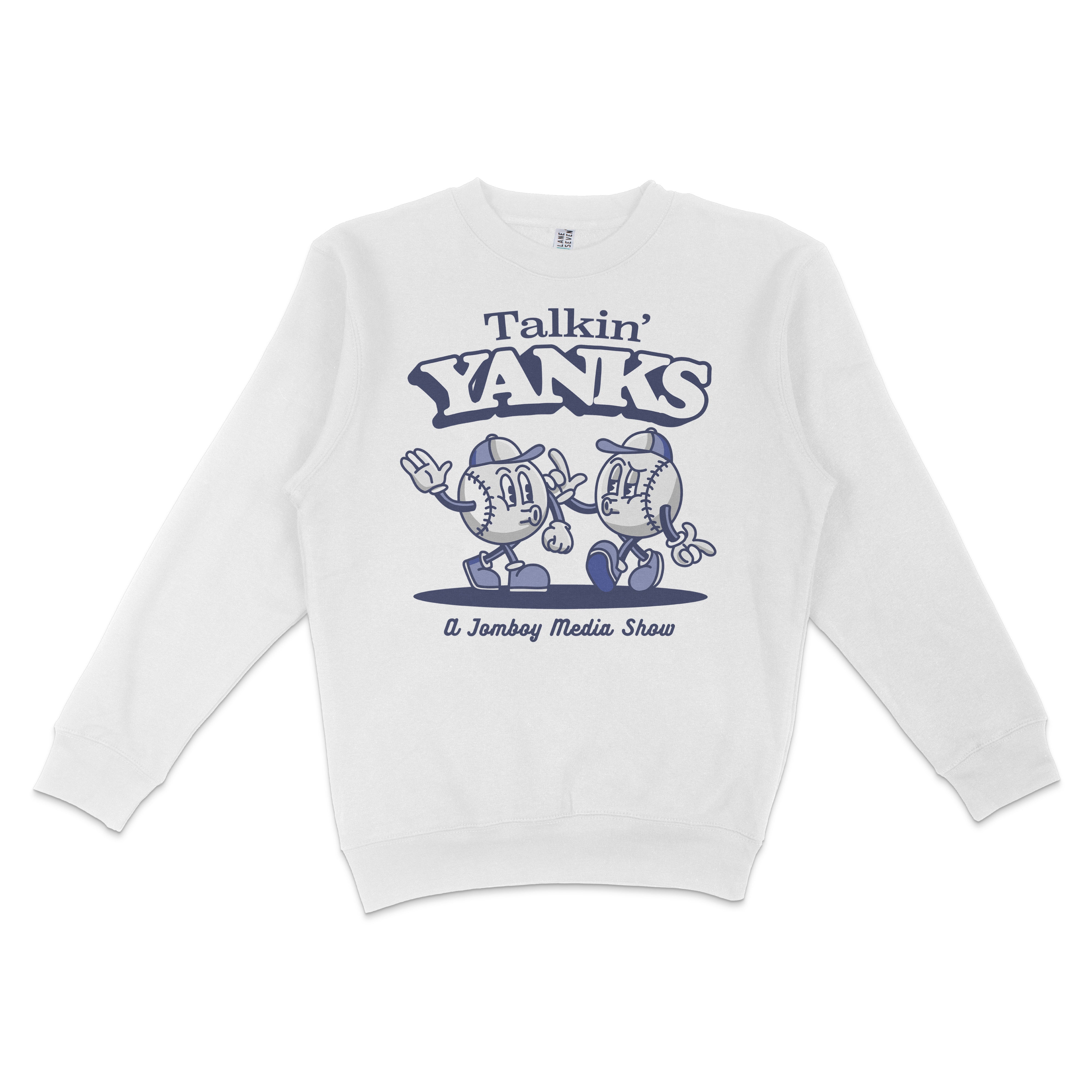 Talkin' Yanks Cartoons Crewneck