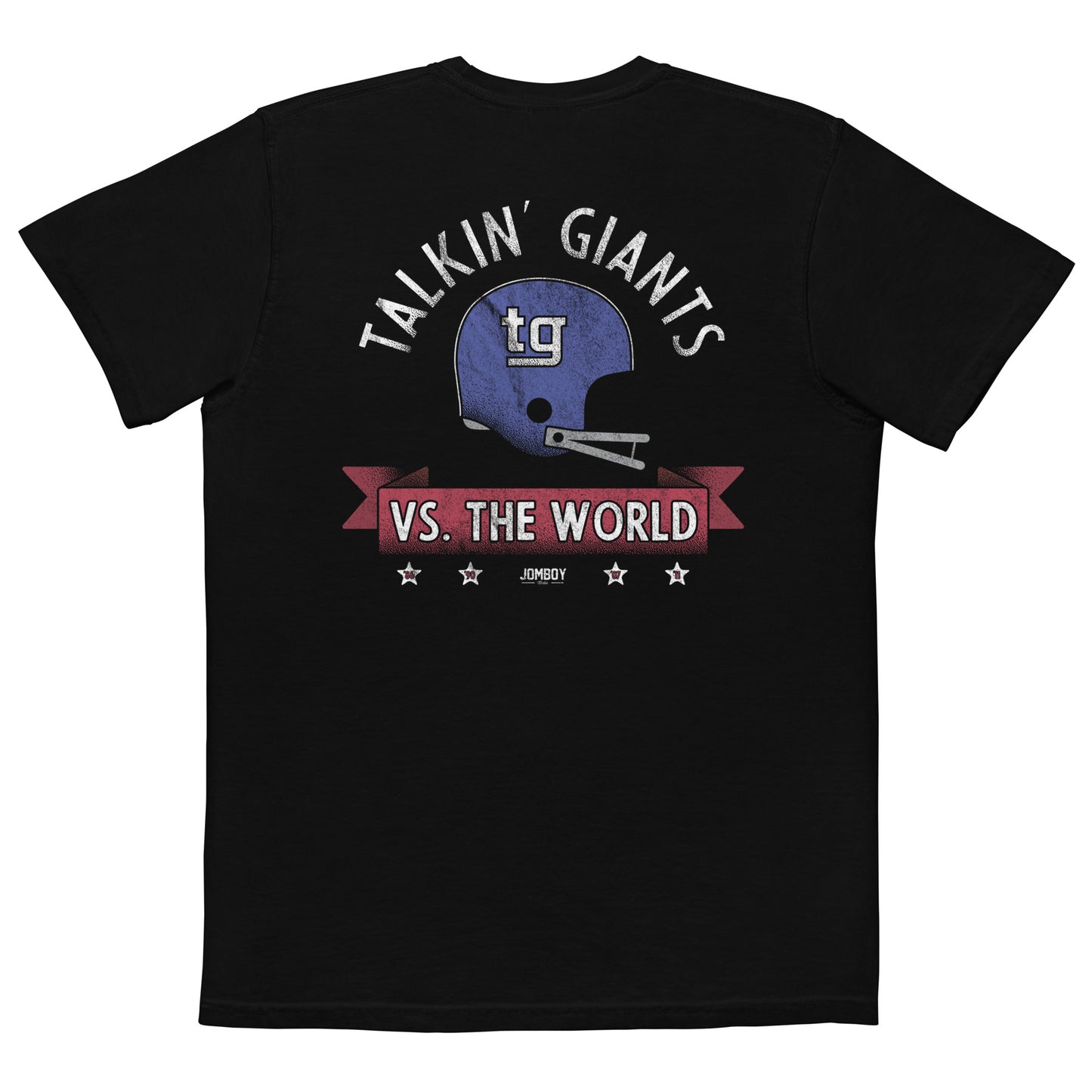 Talkin' Giants vs. The World, Retro Version | Comfort Colors® Vintage Pocket Tee
