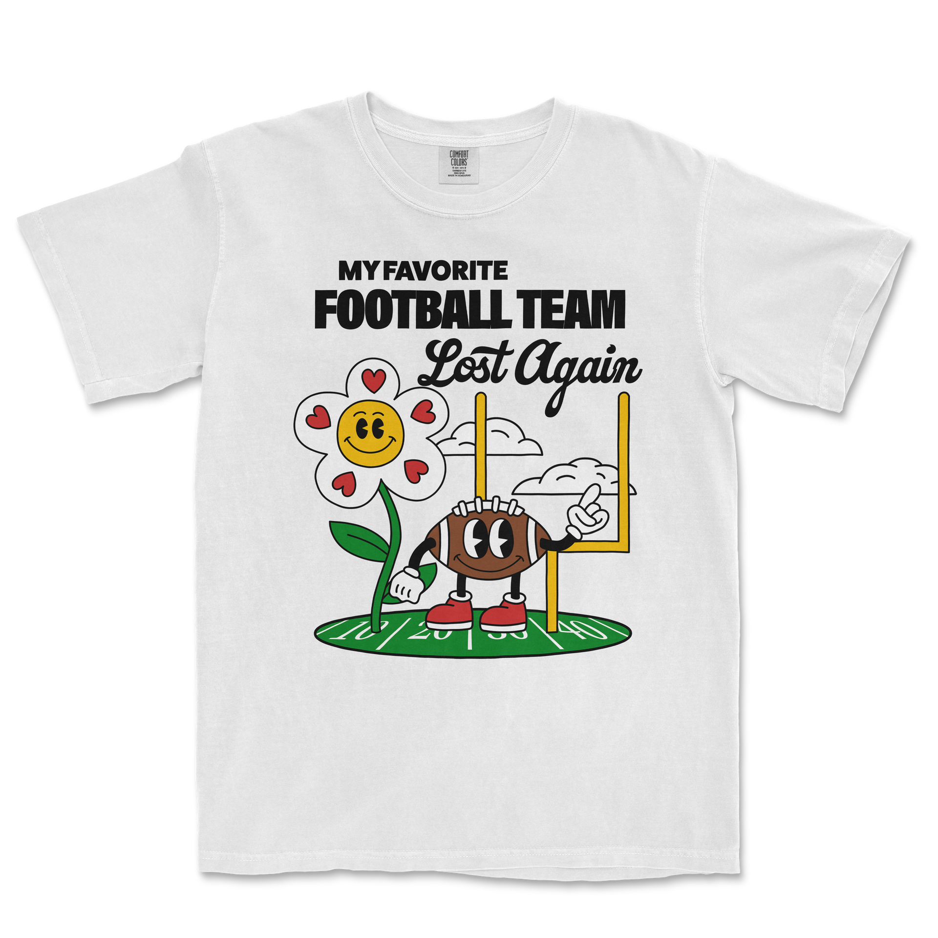 My Favorite Football Team Lost Again | Comfort Colors Tee