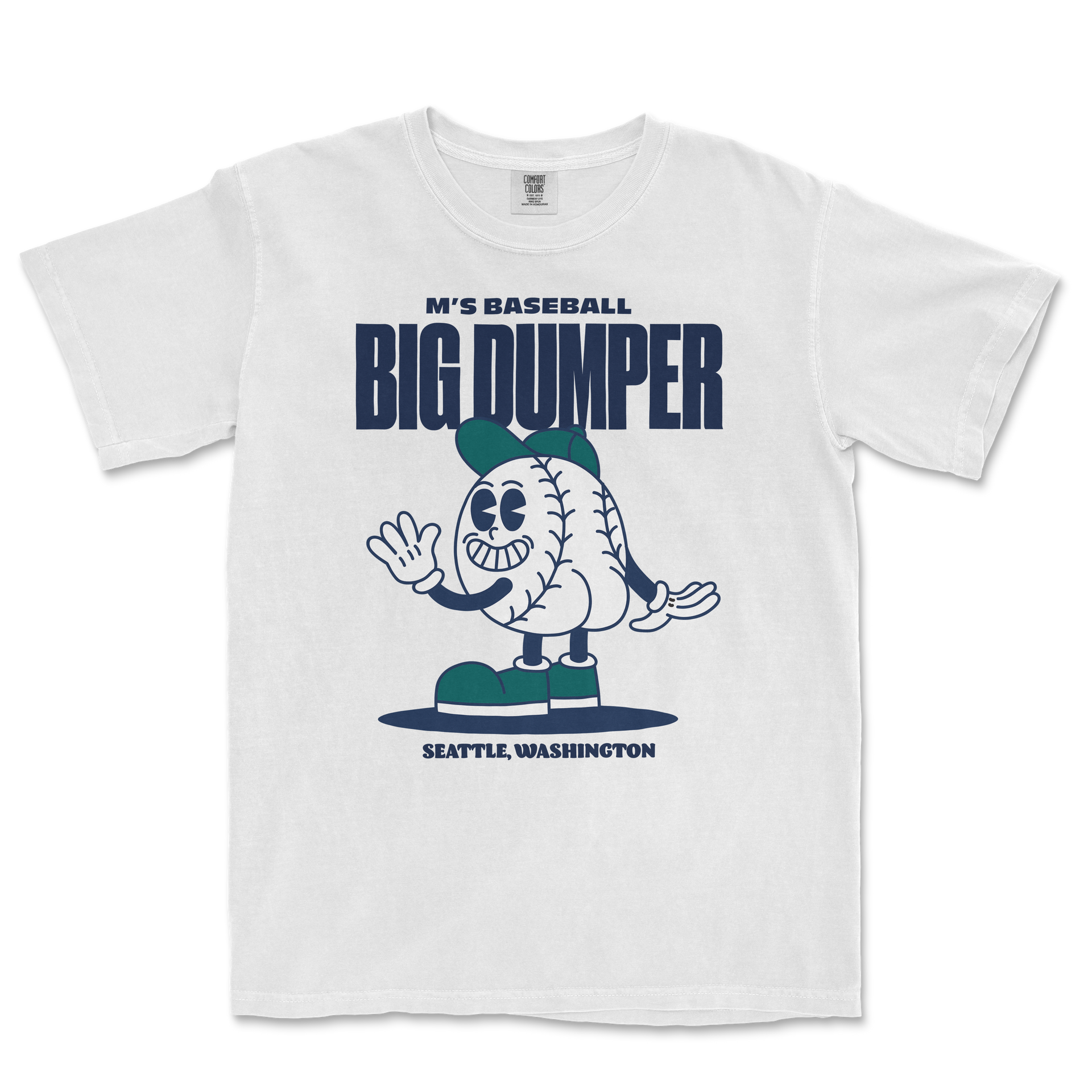 Big Dumper Summer Cartoon | Comfort Colors Shirt | Fade-Resistant