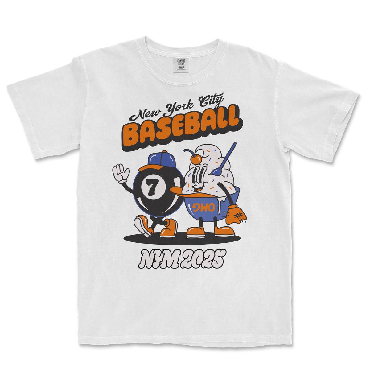 Magic 7 Ball | Comfort Colors Tee | Premium Quality | Fade
