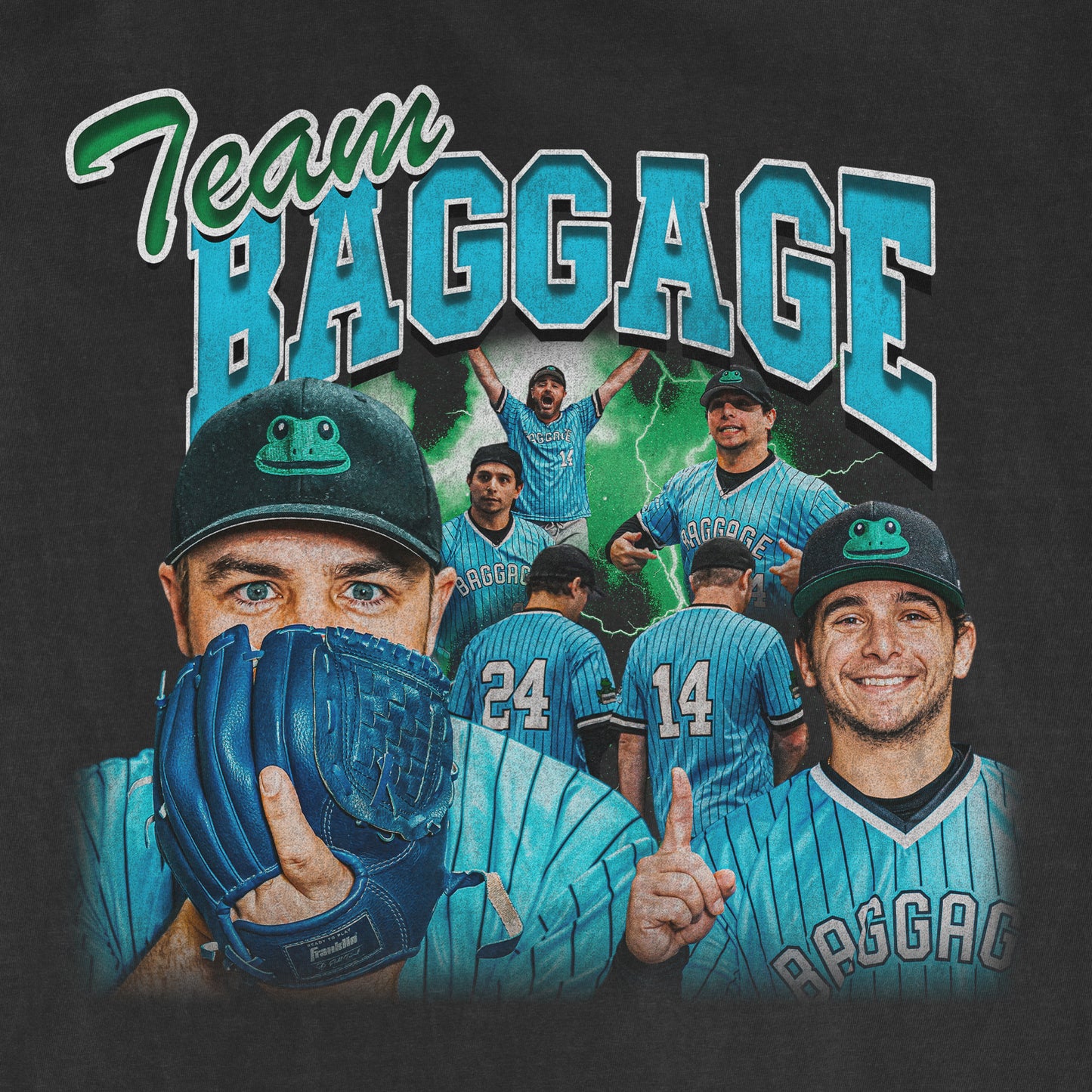 Team Baggage 90's Team Shirt | Comfort Colors® Vintage Tee