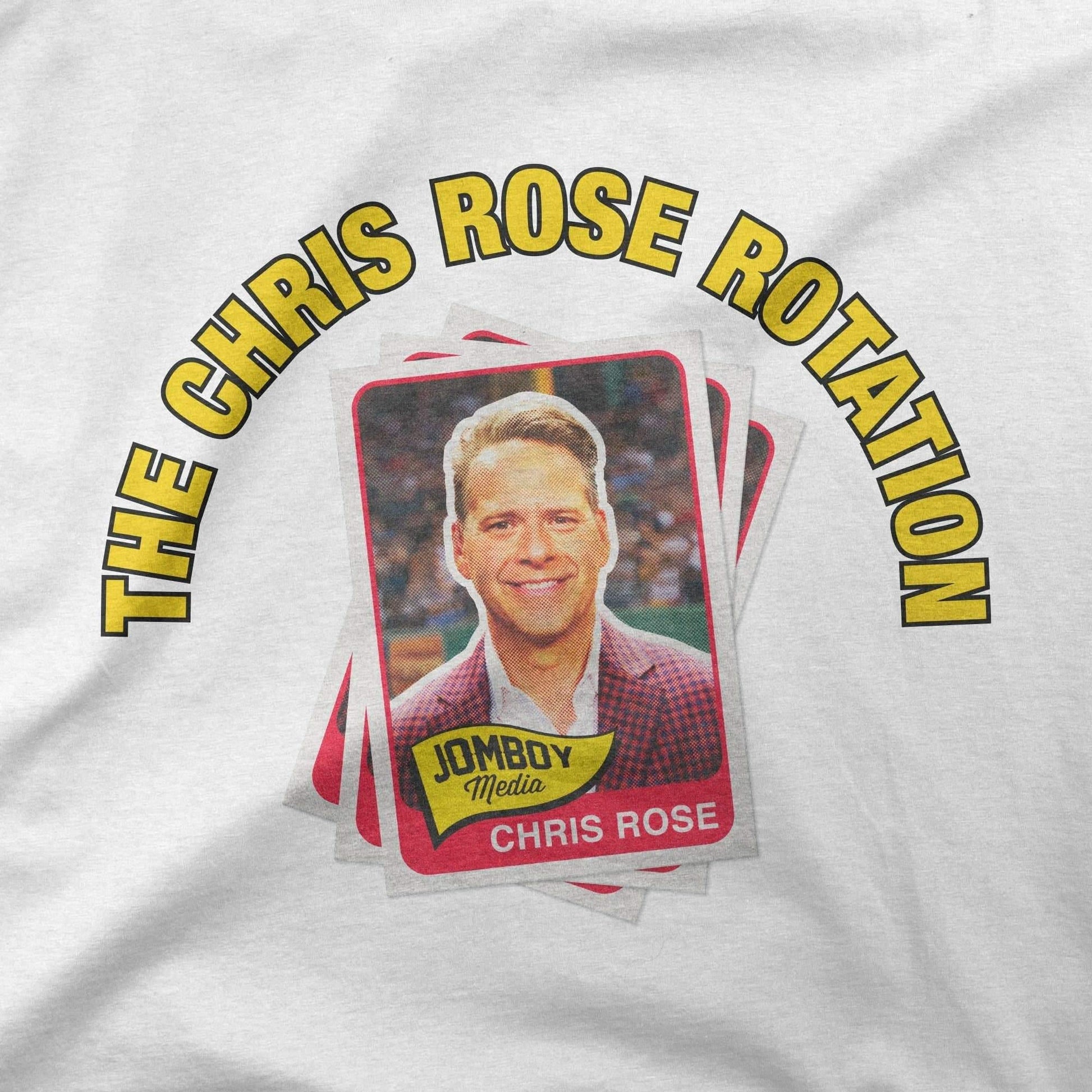 The Chris Rose Rotation | Cards | T-Shirt - Jomboy Media
