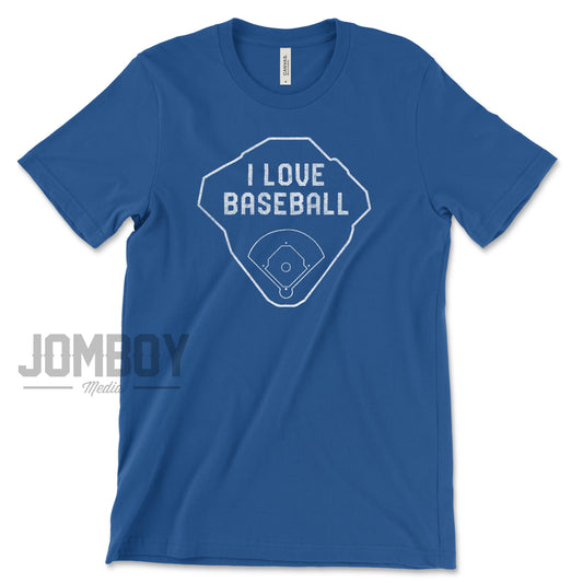 I Love Baseball '22 | Texas | T-Shirt