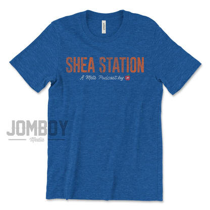 Shea Station | A Mets Podcast By JM | T-Shirt - Jomboy Media