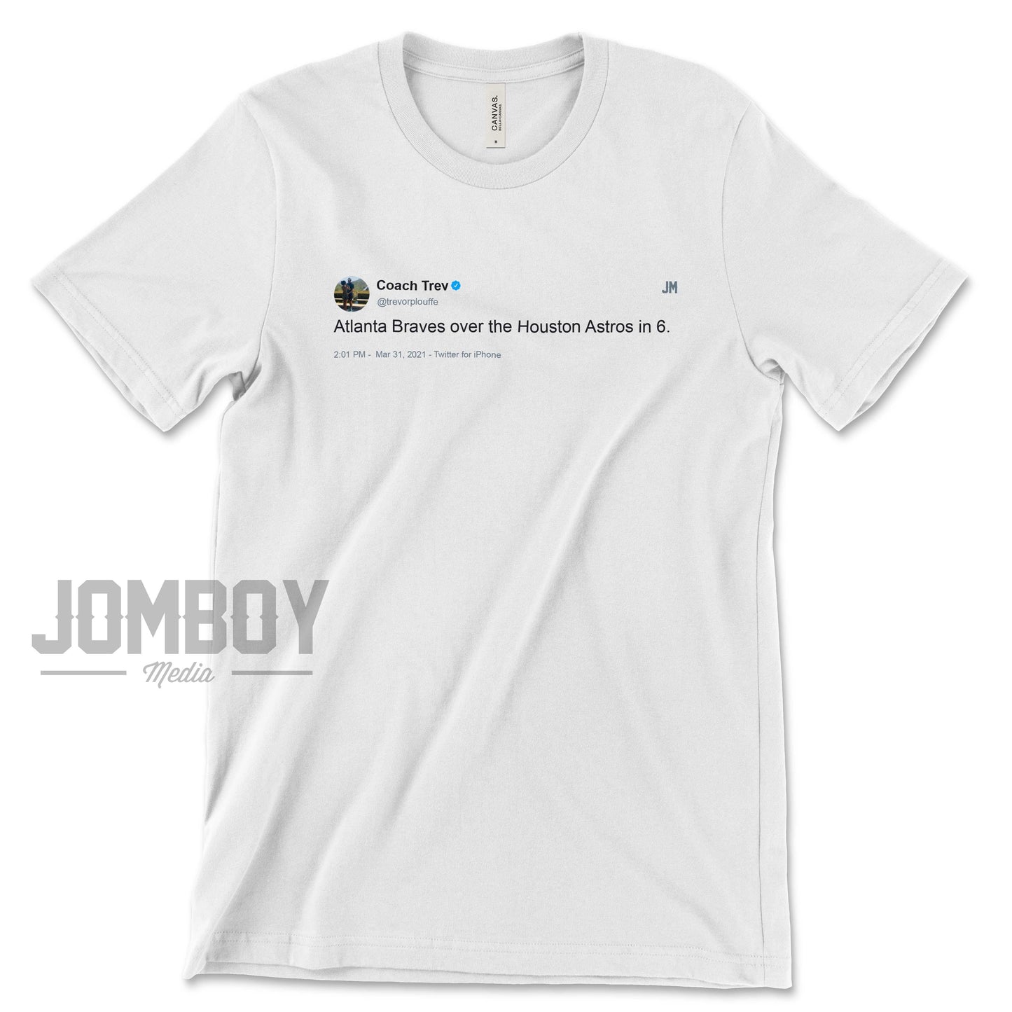Trevor Plouffe Tweet | T-Shirt - Jomboy Media