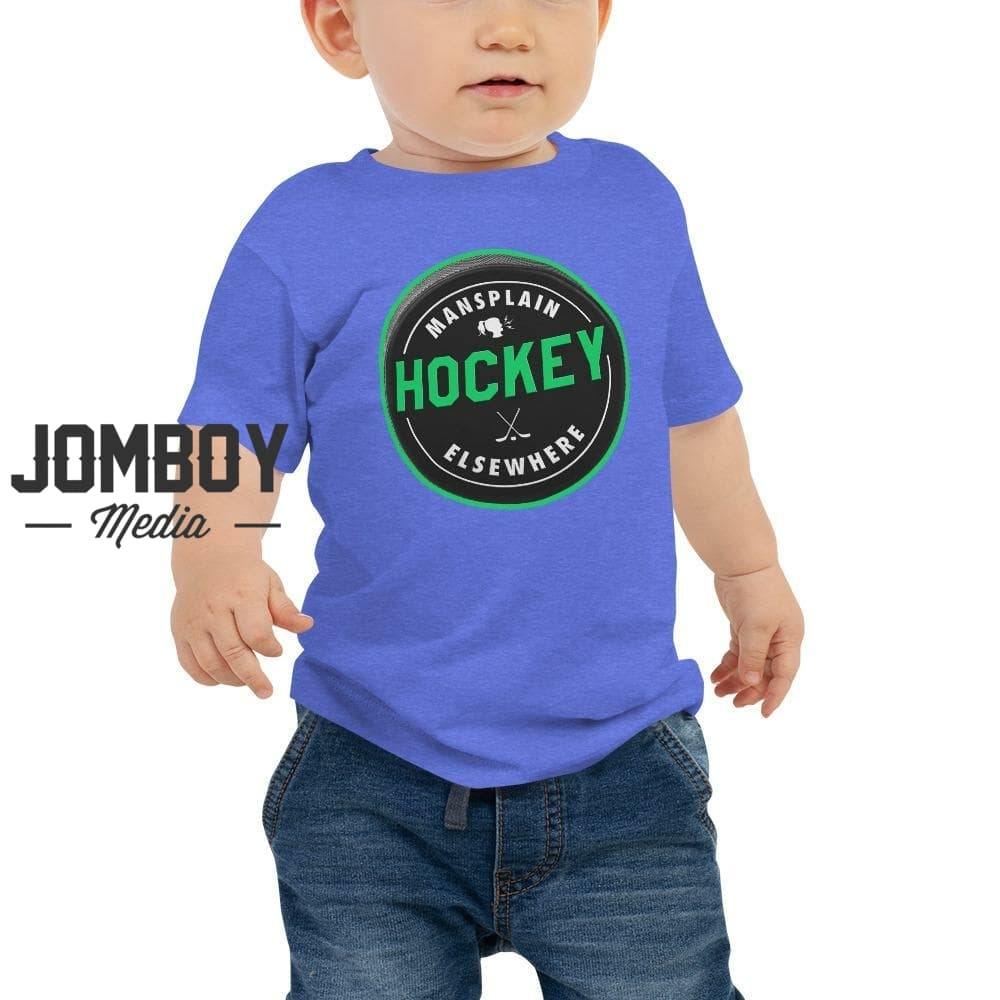 Mansplain Hockey Elsewhere | Baby Tee - Jomboy Media