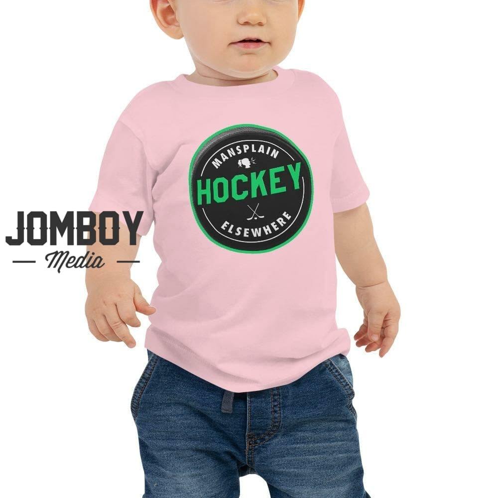 Mansplain Hockey Elsewhere | Baby Tee - Jomboy Media