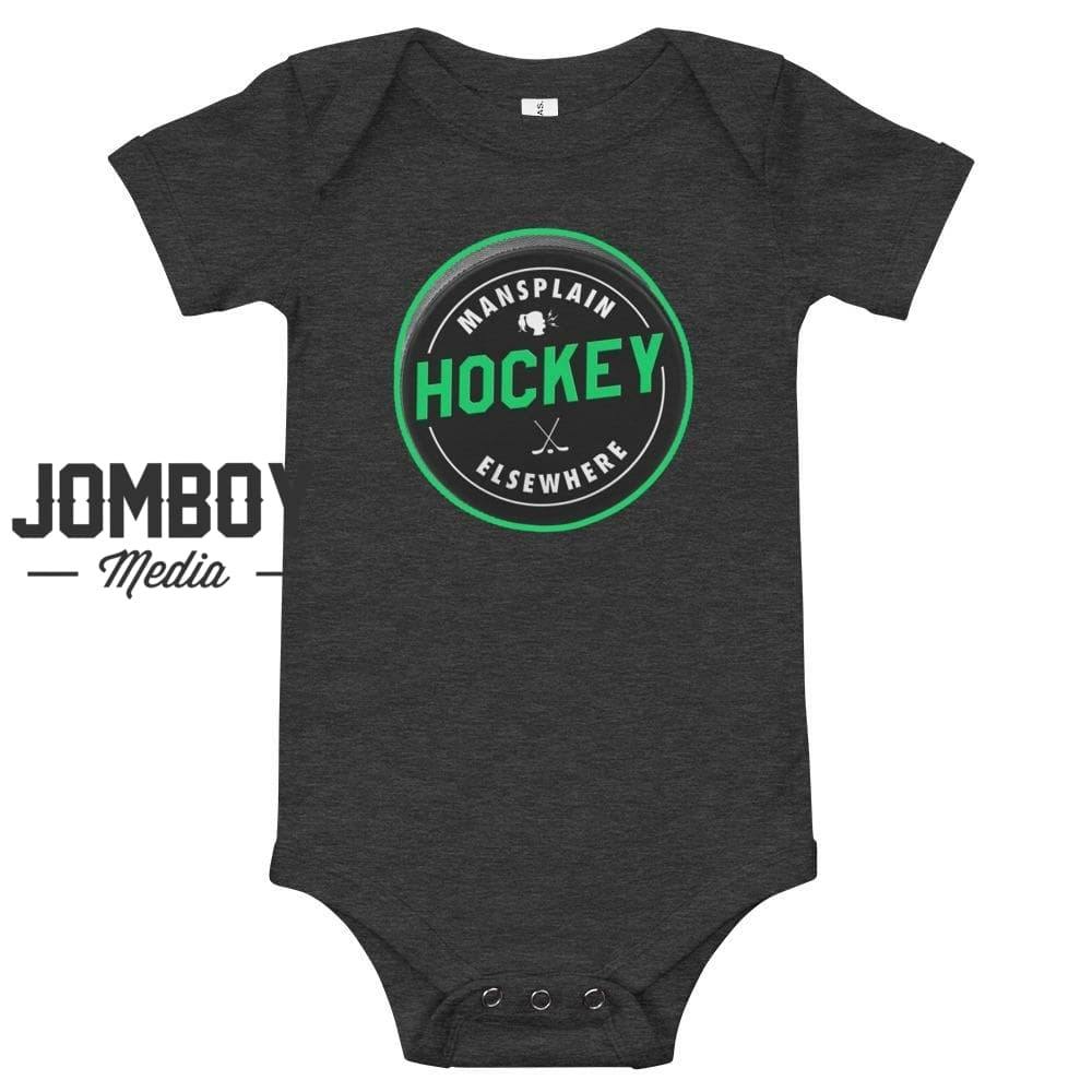 Mansplain Hockey Elsewhere | Baby Onesie - Jomboy Media