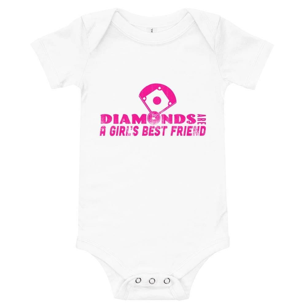 Diamonds Are A Girl's Best Friend | Baby Onesie - Jomboy Media