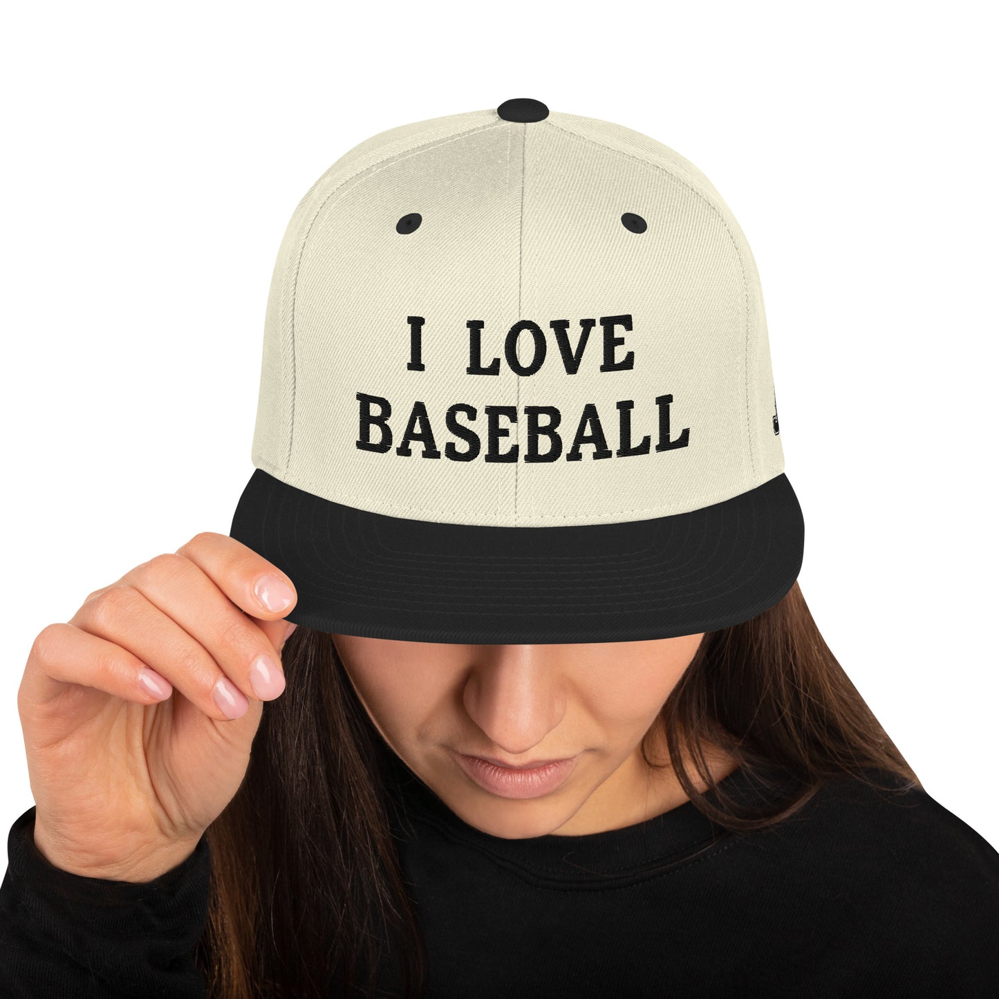 I Love Baseball | Snapback Hat