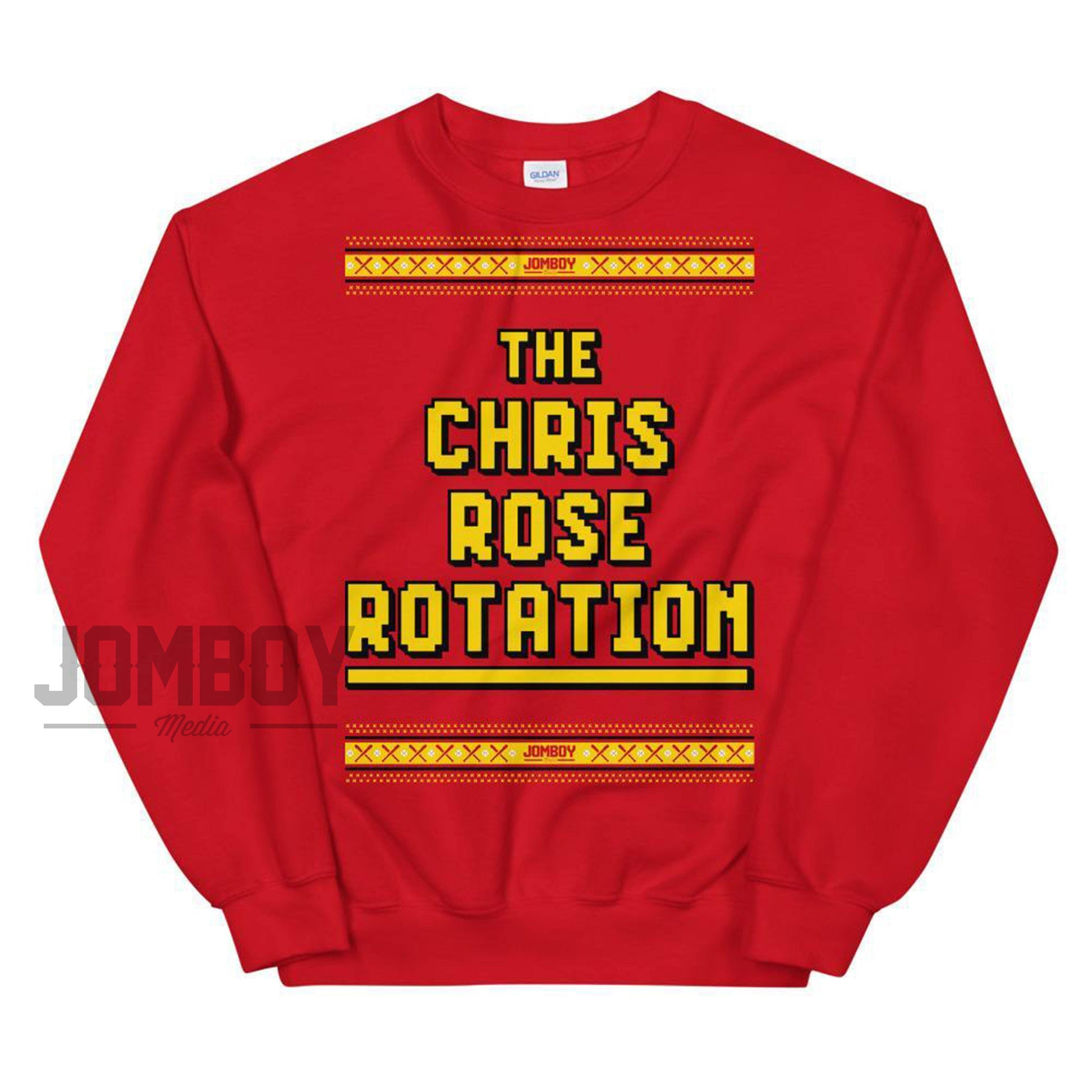 The Chris Rose Rotation | Holiday Sweater - Jomboy Media
