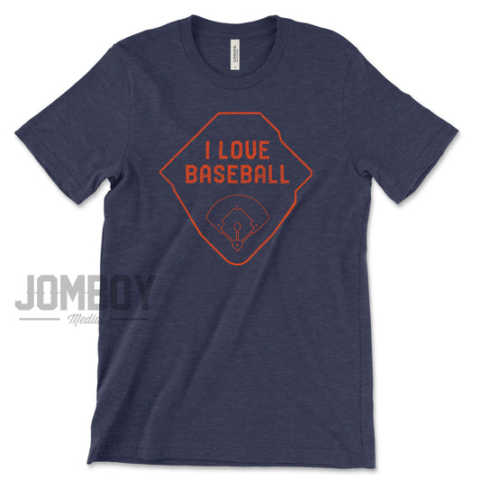 I Love Baseball '22 | Detroit | T-Shirt