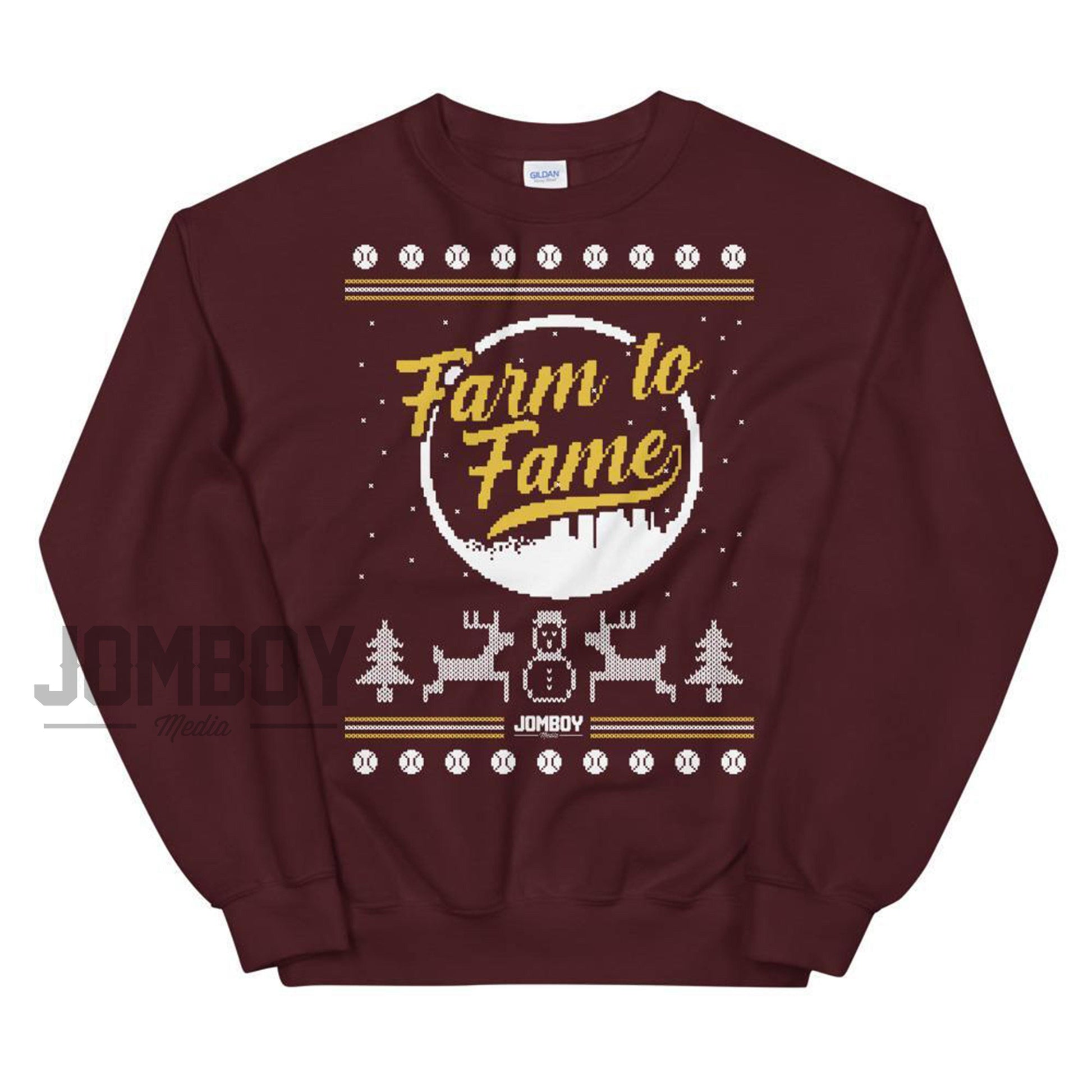 Farm To Fame | Holiday Sweater - Jomboy Media