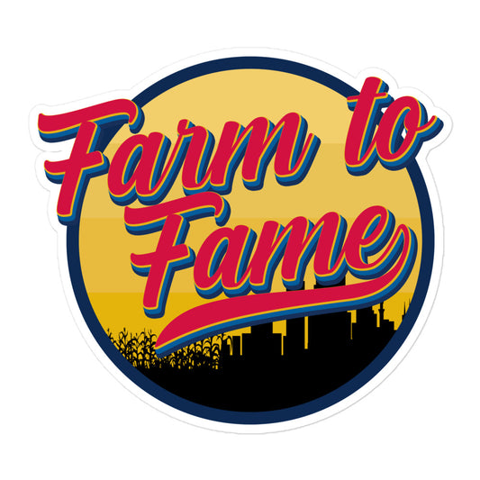 Farm To Fame Logo | Sticker