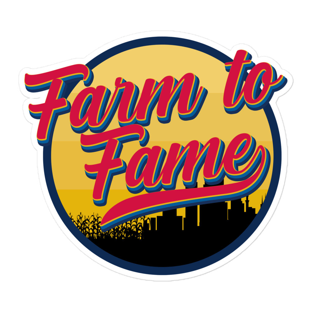 Farm To Fame Logo | Sticker