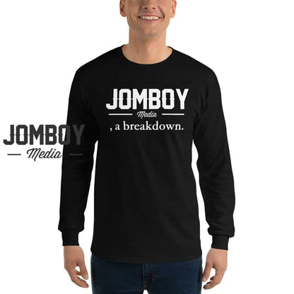 Jomboy Media, a Breakdown | Long Sleeve Shirt - Jomboy Media