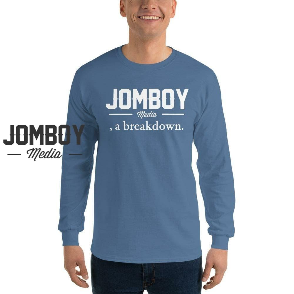 Jomboy Media, a Breakdown | Long Sleeve Shirt - Jomboy Media