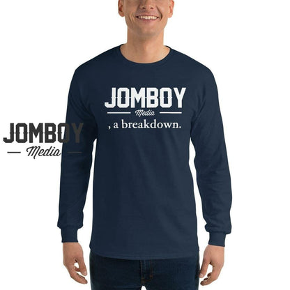 Jomboy Media, a Breakdown | Long Sleeve Shirt - Jomboy Media