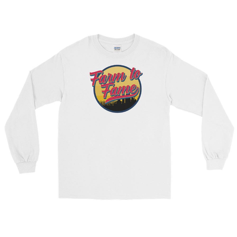 Farm To Fame Logo | Long Sleeve Shirt - Jomboy Media