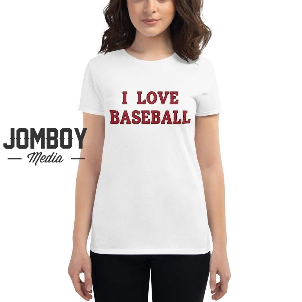 I Love Baseball | Diamondbacks | Women's T-Shirt - Jomboy Media