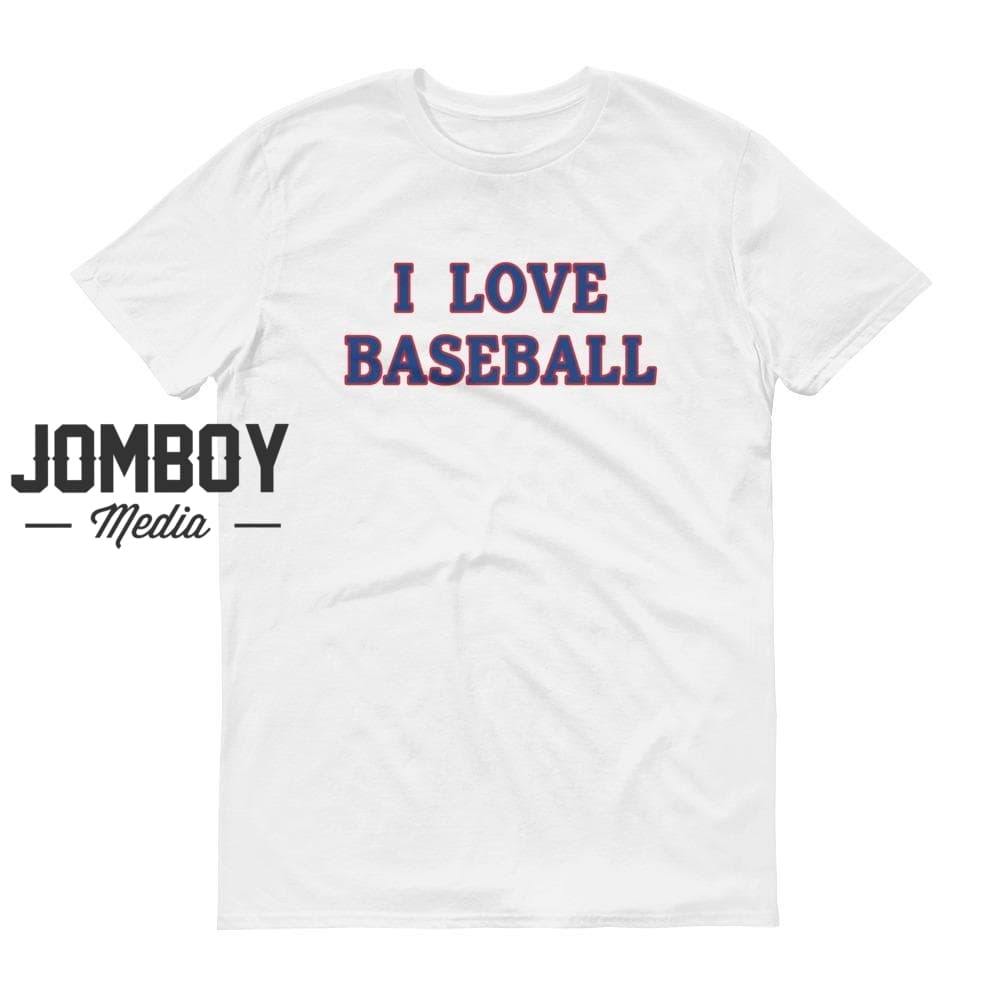 I Love Baseball | Rangers | T-Shirt - Jomboy Media