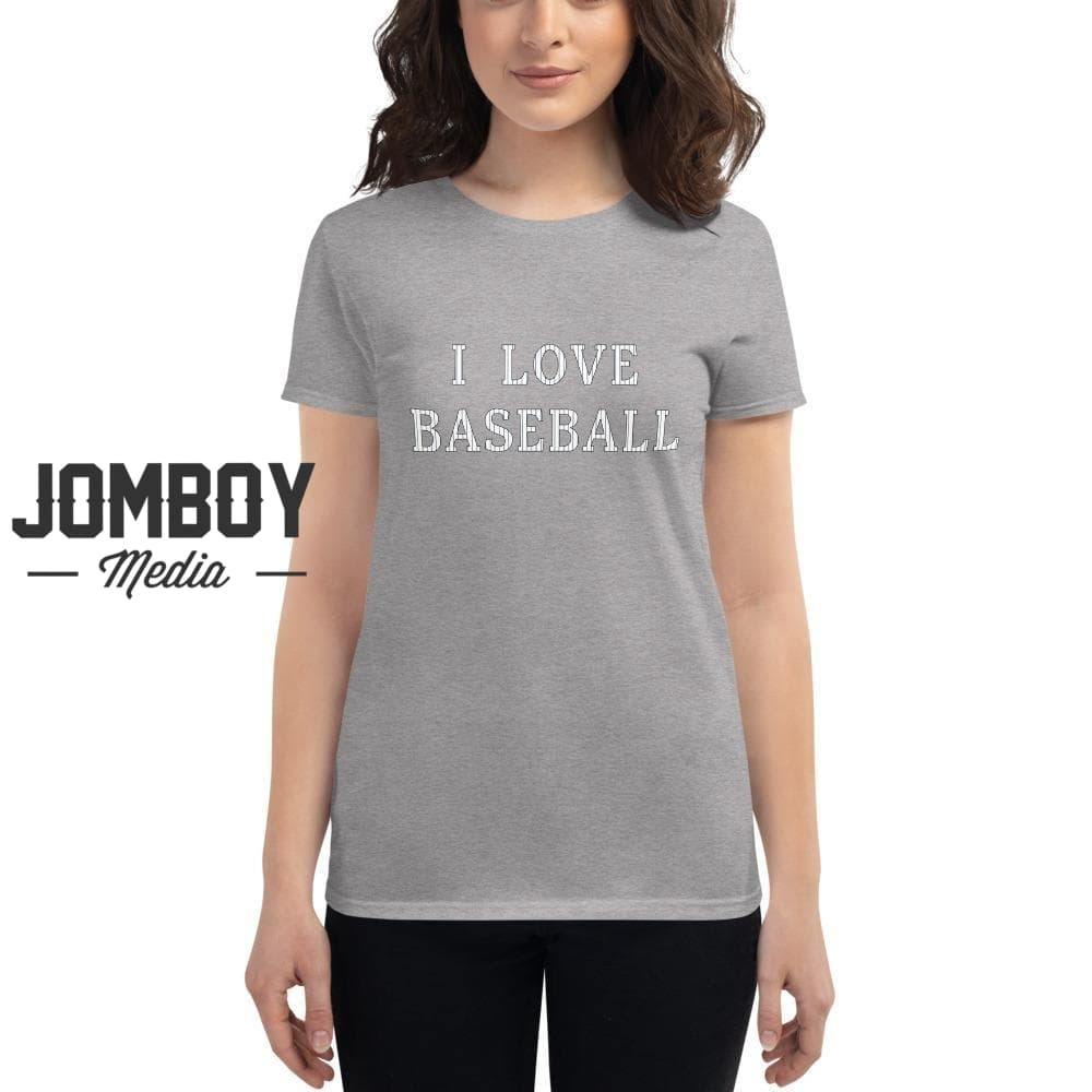 I Love Baseball | Yankees | Women's T-Shirt - Jomboy Media