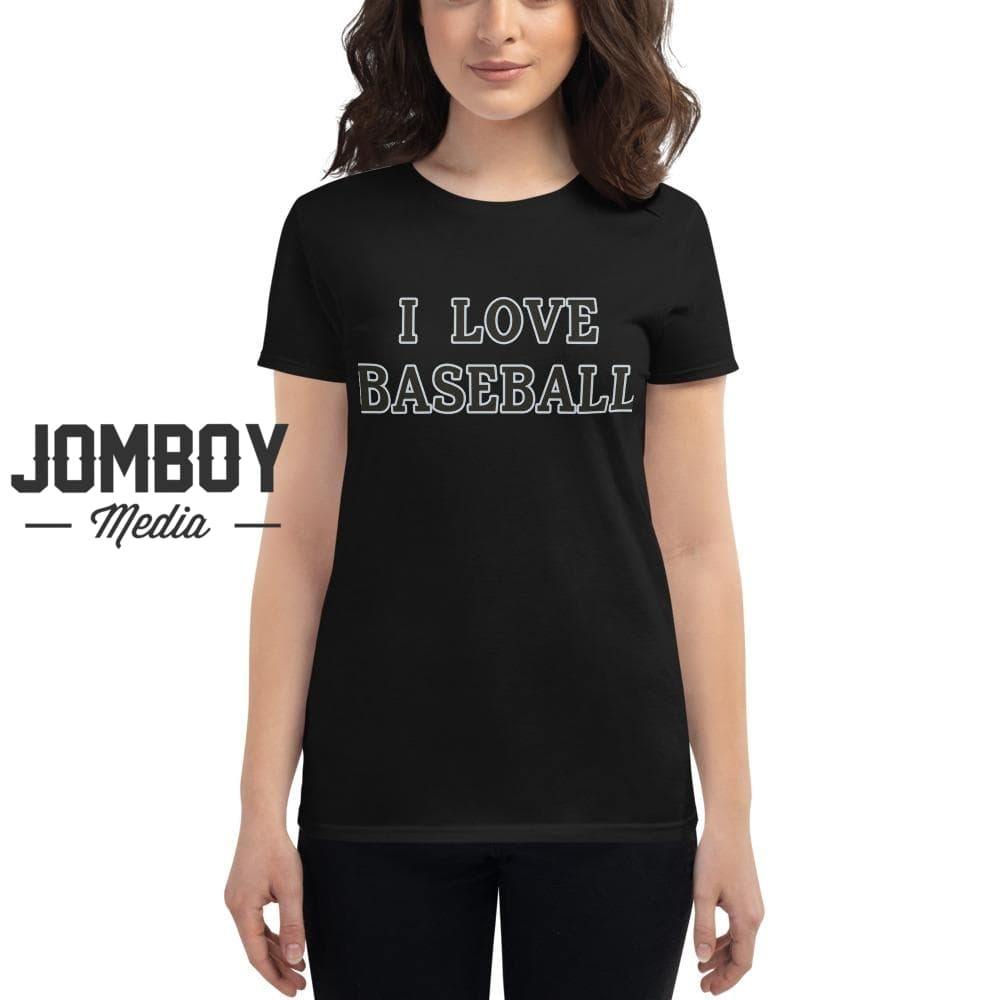 I Love Baseball | White Sox | Women's T-Shirt - Jomboy Media