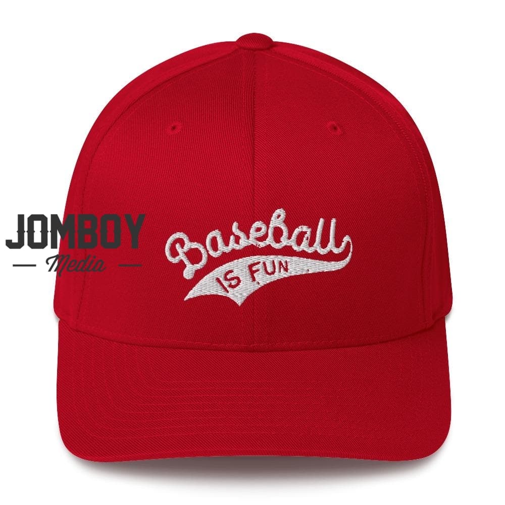 Baseball Is Fun | Flex Fit Cap – Jomboy Media