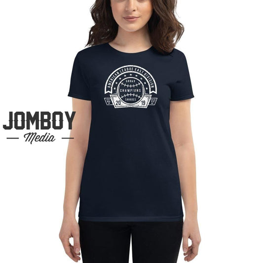Yankees AL East Champs 2019 | Next Man Up | Women's T-Shirt - Jomboy Media
