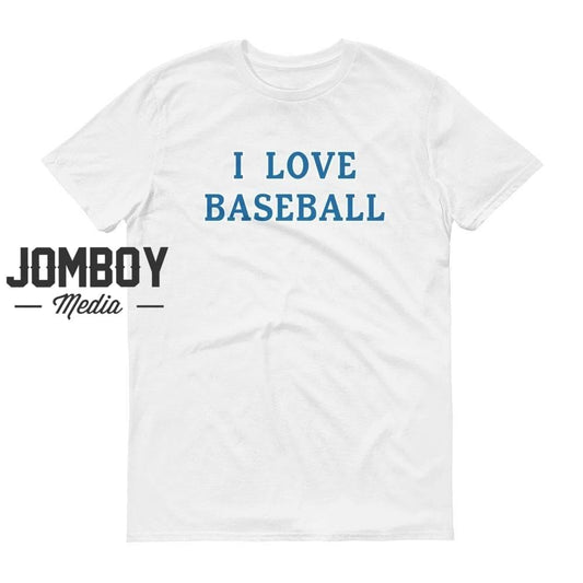 I Love Baseball | Dodgers | T-Shirt - Jomboy Media