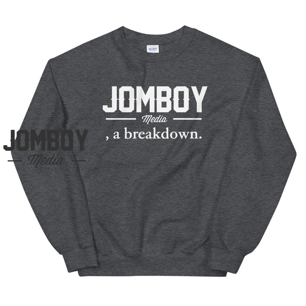 Jomboy Media, A Breakdown | Sweater - Jomboy Media