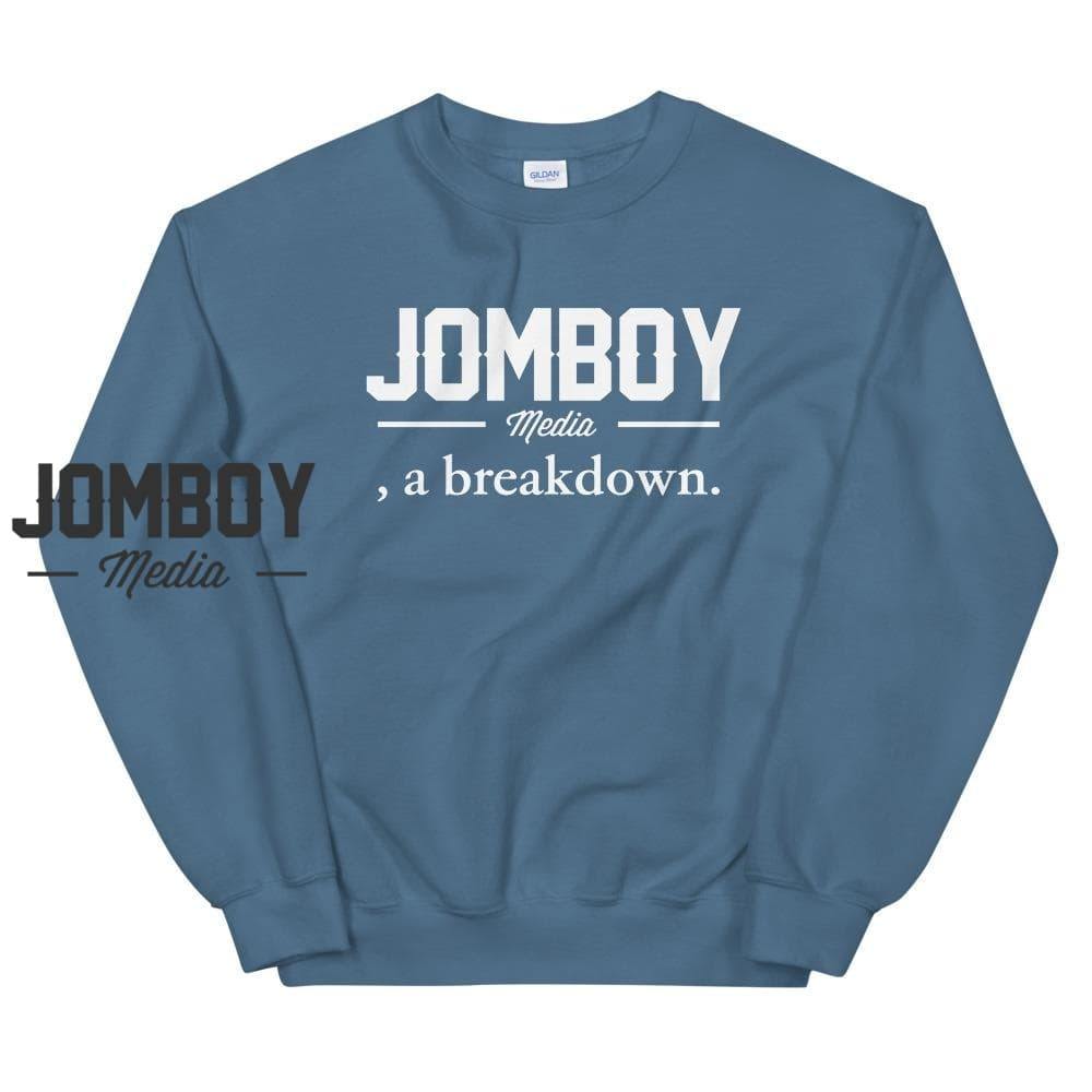 Jomboy Media, A Breakdown | Sweater - Jomboy Media