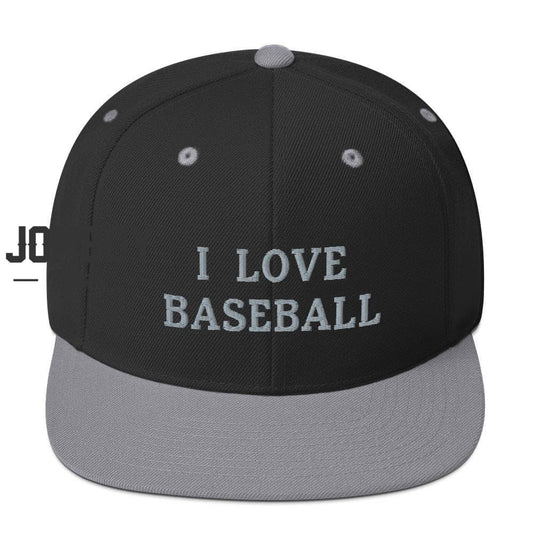 I Love Baseball | Snapback Hat - Jomboy Media