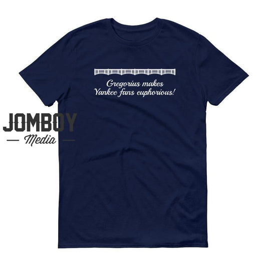 Gregorius Makes Yankee Fans Euphorious! | John Sterling Call | T-Shirt - Jomboy Media