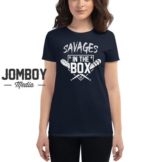 Savages In The Box | Bats | Women's T-Shirt - Jomboy Media