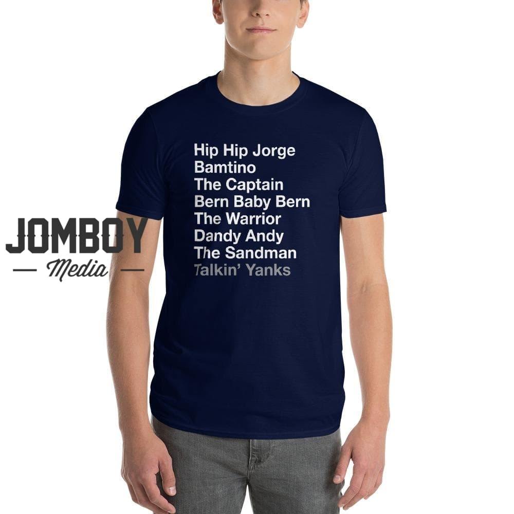 Yankees Dynasty List | T-Shirt - Jomboy Media