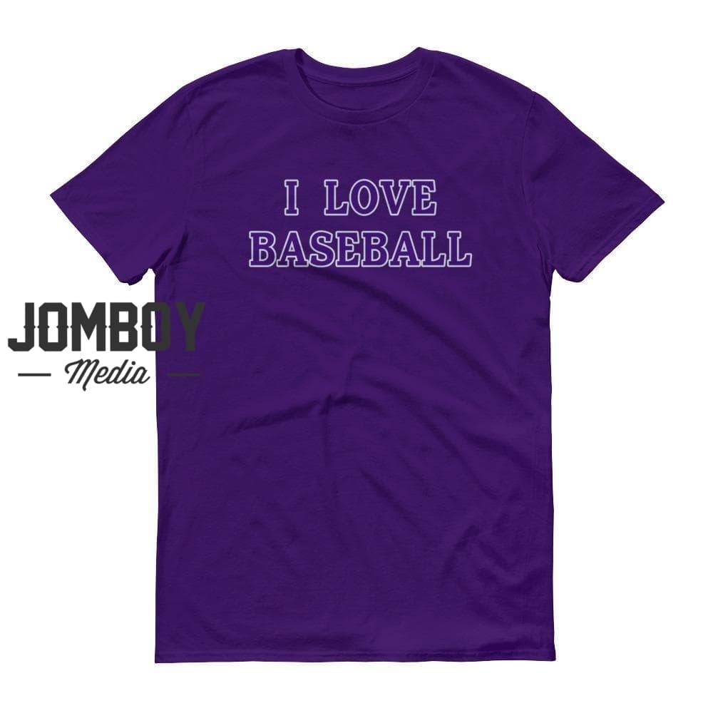 I Love Baseball | Rockies | T-Shirt - Jomboy Media