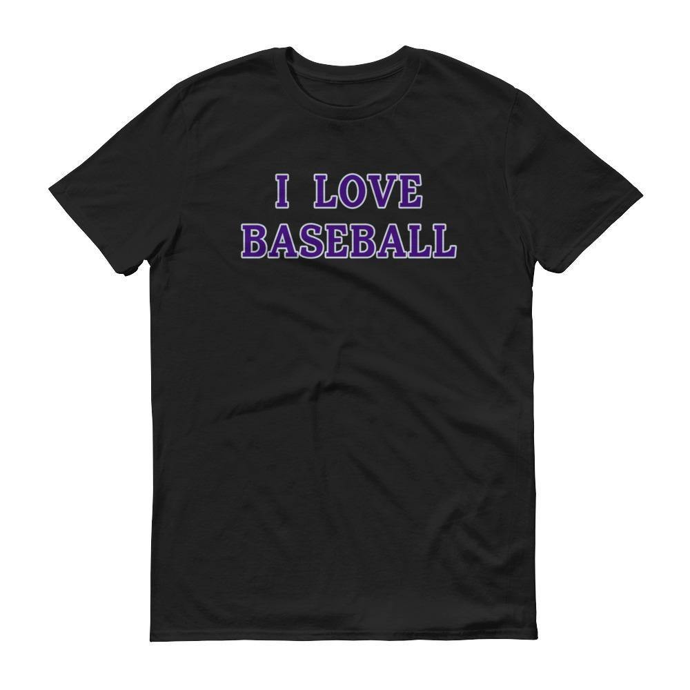 I Love Baseball | Colorado | Women's T-Shirt | Jomboy Media Black / S