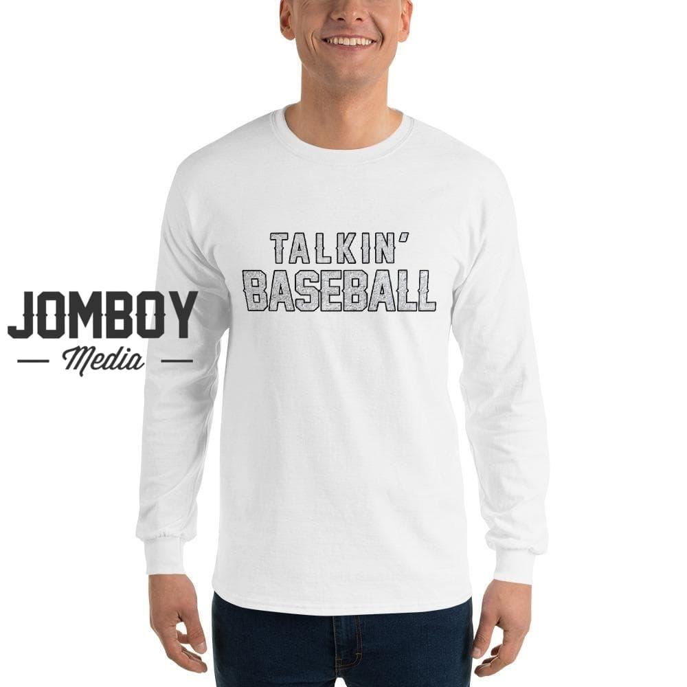 Talkin' Baseball | Long Sleeve Shirt - Jomboy Media